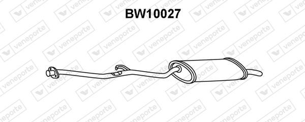 VENEPORTE Bakre ljuddämpare BW10027 BMW ljuddämpare VENEPORTE BW10027