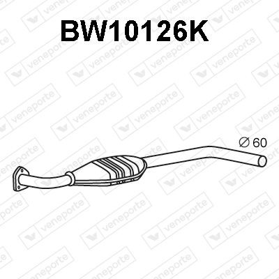 VENEPORTE Katalyzátor BW10126K Katalyzátor VENEPORTE BMW BW10126K