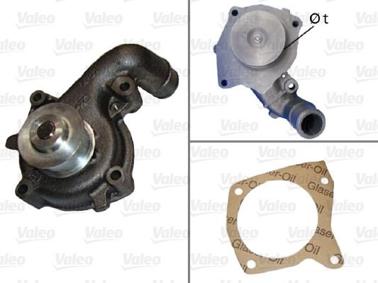 VALEO Pompe à eau 506529 Mazda 2 Pompe à eau VALEO 506529