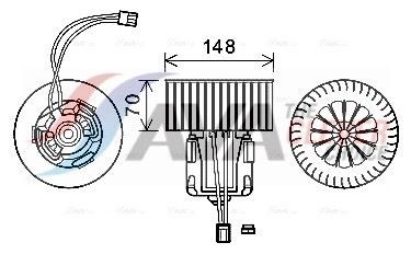AVA COOLING SYSTEMS Gebläsemotor BW8540 BW8540 AVA COOLING SYSTEMS Gebläsemotor Phantom VII Drophead Coupe (RR2) Kosten