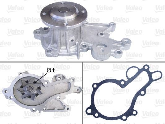 VALEO Pompe à eau 506568 Suzuki GRAND VITARA Pompe du liquide de refroidissement VALEO 506568