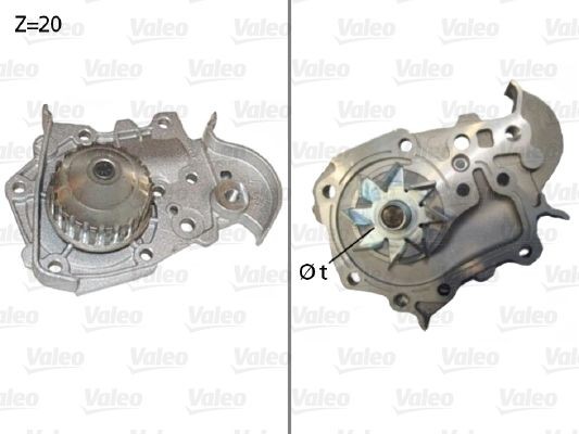 VALEO Waterpomp 506573 Renault MEGANE Waterpompen VALEO 506573