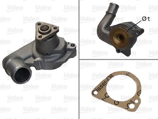 VALEO Ūdenssūknis 506581 506581 Ūdens sūknis VALEO FORD TRANSIT CUSTOM