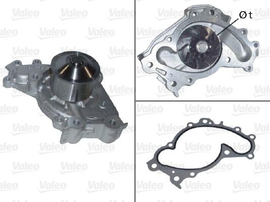 VALEO Vodné čerpadlo 506618 VALEO 506618 Vodná pumpa Lexus RX XU30 lacné