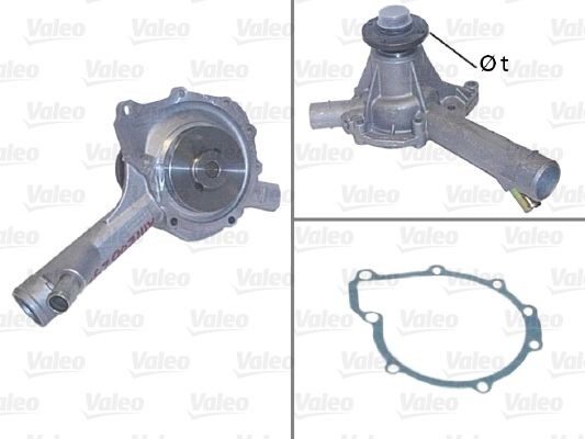 VALEO Waterpomp 506660 Mercedes-Benz VITO Koelvloeistofpomp VALEO 506660