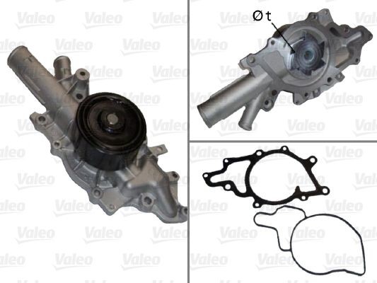 VALEO Waterpomp 506676 Mercedes-Benz VITO Waterpomp VALEO 506676
