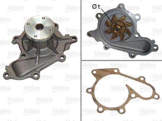 VALEO Waterpomp 506702 Koelwaterpomp VALEO DATSUN 506702 goedkoop