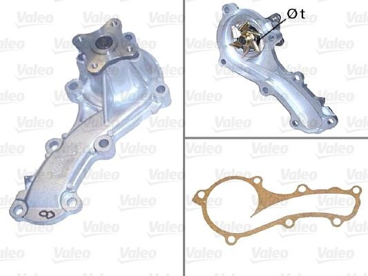 Vattenpump VALEO 506705 VALEO 506705: Vattenpump Nissan SENTRA 2006
