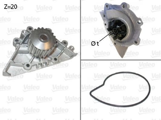 VALEO Vodné čerpadlo 506720 VALEO 506720 Vodná pumpa Peugeot Expert Tepee cena