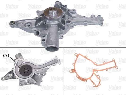 VALEO Water pump 506832 506832 VALEO water pump for LEXUS NX
