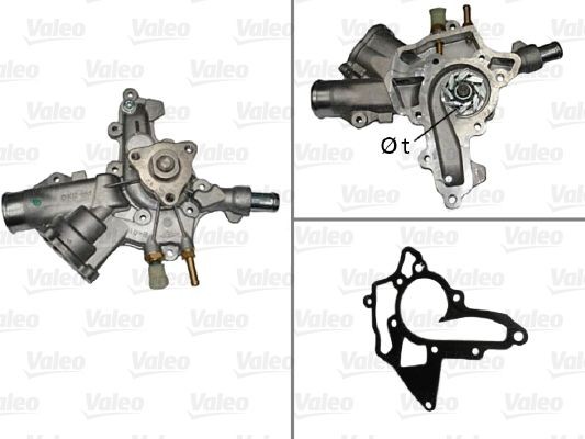 VALEO Waterpomp 506838 506838 Waterpomp VALEO OPEL ZAFIRA