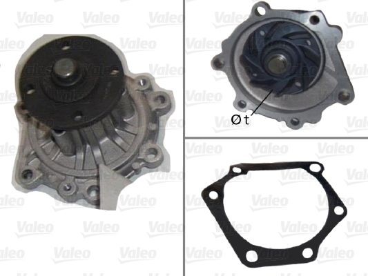 VALEO Vesipumppu 506846 506846 VALEO Vesipumppu VW UP