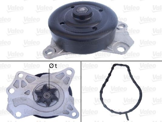 VALEO Vesipumppu 506852 506852 VALEO Vesipumppu SUBARU VIVIO