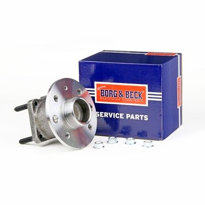 BORG & BECK Kit de rolamento de roda BWK410 Cubo da roda BORG & BECK Skoda KODIAQ BWK410
