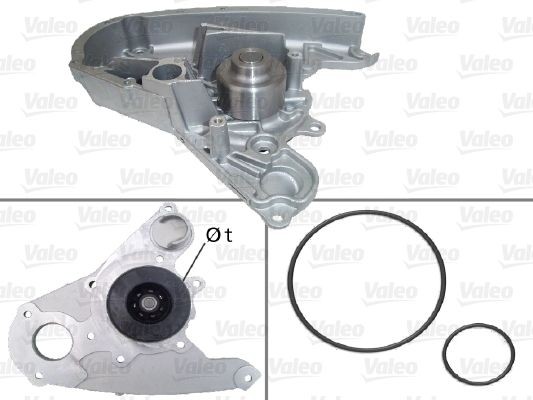 VALEO Water pump 506864 506864 VALEO water pump for FIAT MOBI