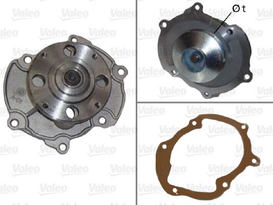 VALEO Waterpomp 506866 VALEO 506866 Koelwaterpomp Opel Vectra C Caravan goedkoop