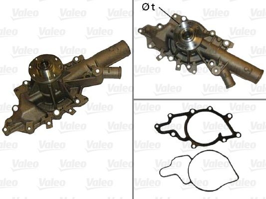 VALEO Αντλία νερού 506875 Τρόμπα νερού VALEO E-class 506875 φθηνά