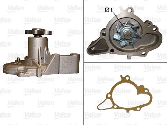 VALEO Waterpomp 506897 506897 Waterpompen KIA SORENTO VALEO