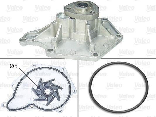 VALEO Pompa acqua 506911 506911 costo Pompa acqua VALEO Volkswagen UP