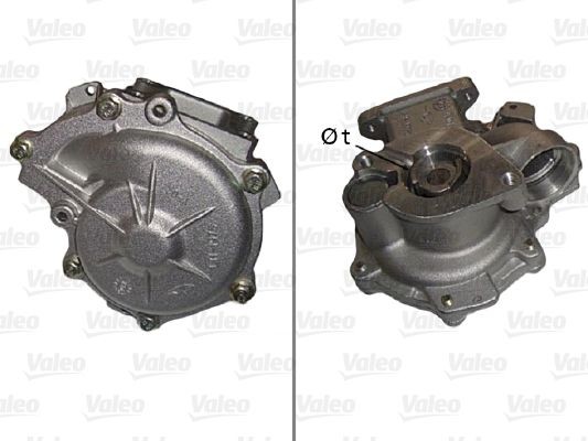 VALEO Αντλία νερού 506919 Τρόμπα νερού VALEO BMW X5 506919