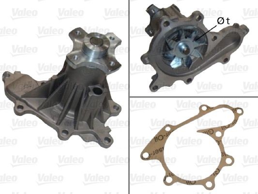 VALEO Vattenpump 506927 Vattenpump Nissan D40 506927 VALEO