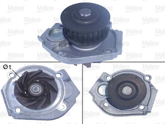 VALEO Water pump 506967 FIAT MOBI VALEO water pump 506967