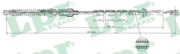 Akseleratora trose LPR C0073A LPR C0073A: Akseleratora trose Ford TRANSIT 2008