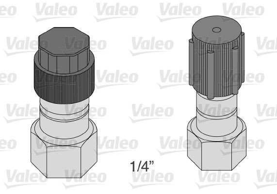 VALEO Junta, tubagem do líquido de refrigeração 509389 Mangueira de radiador VALEO Mercedes-Benz GLK 509389