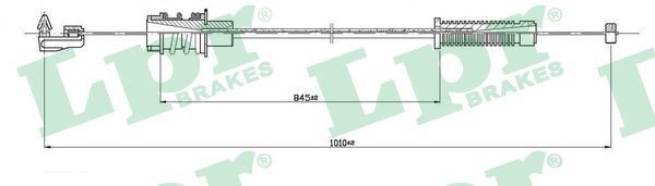 LPR Cavo acceleratore C0145A C0145A Cavo acceleratore LPR NISSAN PATROL costo