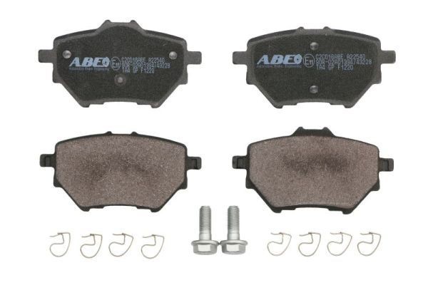 ABE Plaquettes de frein C2C016ABE Plaquette de frein sport ABE YARIS C2C016ABE pas cher