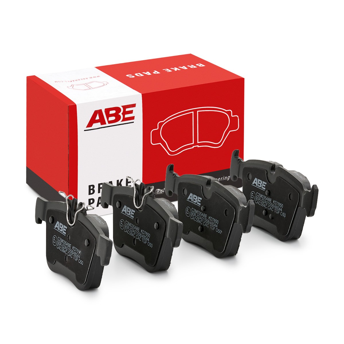 ABE Bromsbelägg C2M035ABE C2M035ABE ABE bromsbelägg MERCEDES-BENZ R-klass