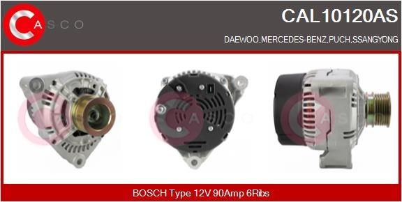 CASCO Lichtmaschine CAL10120AS CAL10120AS CASCO Lichtmaschine Korando C200 Kosten