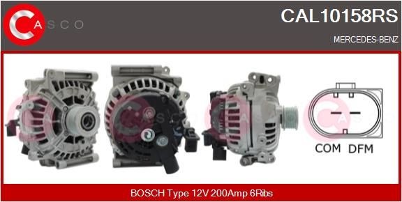 CASCO CAL10158RS Alternátor CASCO CAL10158RS Alternátor