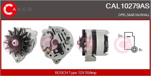 Alternatore CASCO CAL10279AS CASCO CAL10279AS costo Alternatore Opel GT 2009