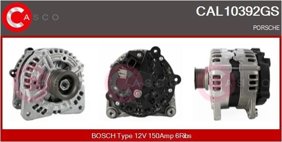 Alternatore CASCO CAL10392GS CASCO CAL10392GS costo Alternatore Porsche BOXSTER 2015