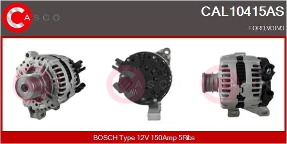 CASCO Alternatore CAL10415AS CAL10415AS Alternatore CASCO VOLVO 460 L costo