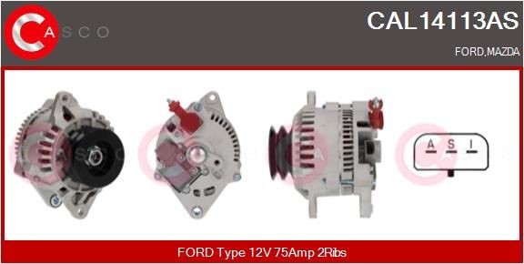 CASCO Generator CAL14113AS CAL14113AS CASCO växelströmsgenerator Mazda 2