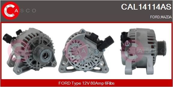 CASCO Dynamo CAL14114AS Dynamo CASCO Ford CAPRI CAL14114AS