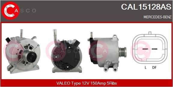 CASCO Alternatore CAL15128AS CASCO CAL15128AS Alternatore