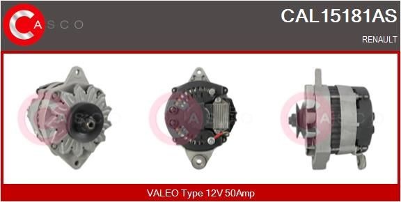 CASCO Dynamo / Alternator CAL15181AS CASCO CAL15181AS Generator Renault Trafic Bus T5 originele prijs