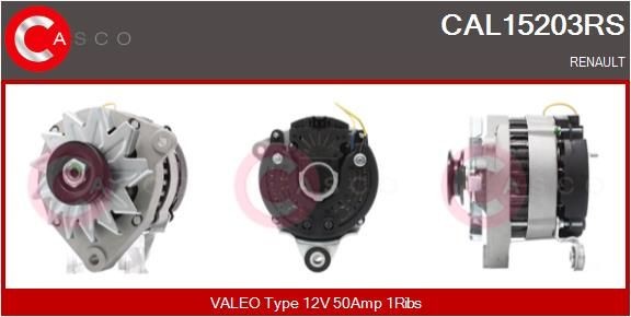 CASCO Alternatore CAL15203RS CASCO CAL15203RS Dinamo 5 Hatchback prezzo