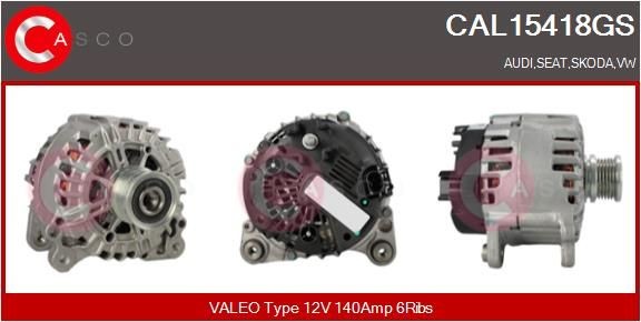 CASCO Alternatore CAL15418GS CASCO CAL15418GS Alternatore