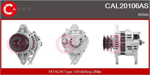 CASCO Alternatore CAL20106AS CAL20106AS costo Alternatore NISSAN LAUREL CASCO