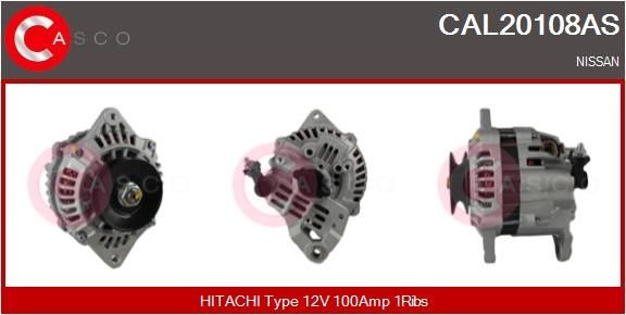 Δυναμό CASCO CAL20108AS CASCO CAL20108AS Δυναμό NISSAN X-TRAIL 2006