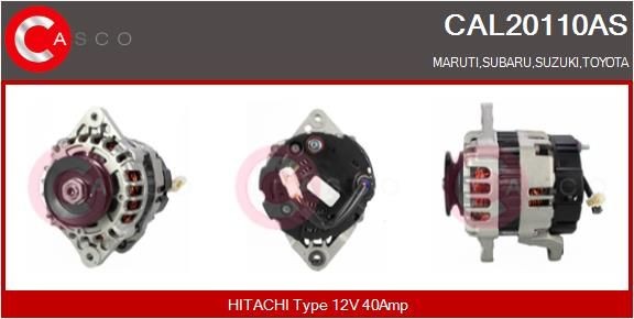 CASCO Laturi CAL20110AS Suzuki SJ 410 SUV laturi CASCO CAL20110AS