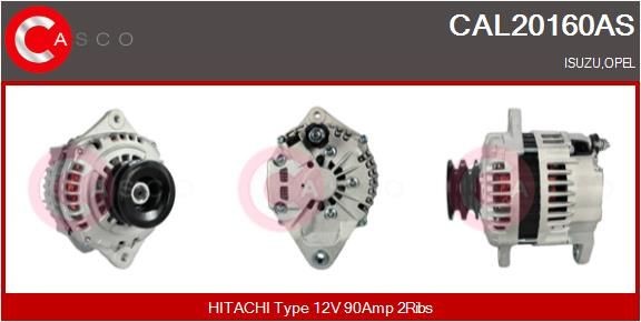 CASCO Generator CAL20160AS CASCO CAL20160AS dynastart Trooper III SUV pris