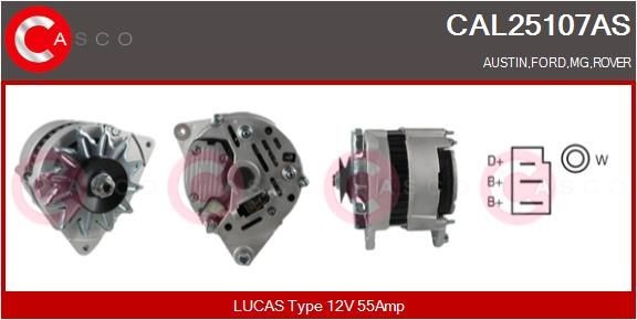 CASCO Alternador CAL25107AS CASCO CAL25107AS Motor de arranque alternador Ford Granada GGTL preço