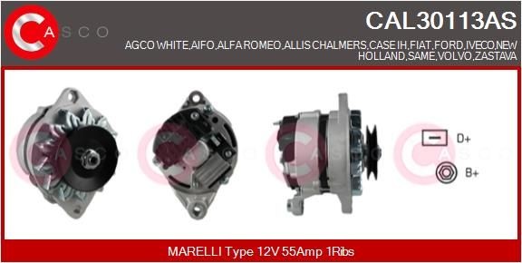CASCO Generator CAL30113AS CASCO CAL30113AS Generator