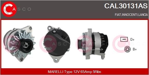 CASCO Generaator CAL30131AS Generaator CASCO Fiat CROMA CAL30131AS