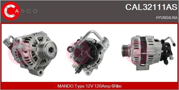 Alternatore CASCO CAL32111AS CASCO CAL32111AS Dinamo Kia CERATO 2025